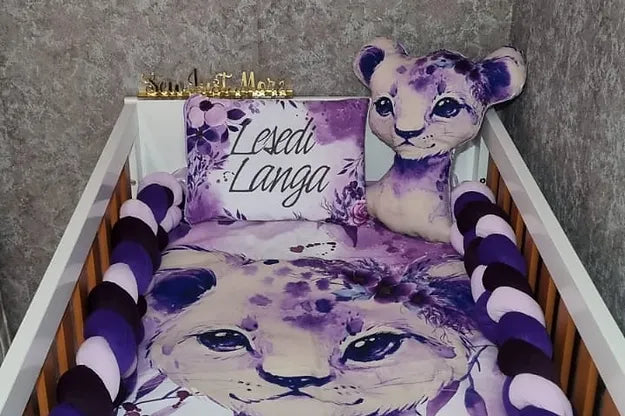 Purple Baby Lion - Sew Just More
