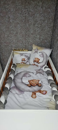 Dreamy Silver Teddy - Sew Just More