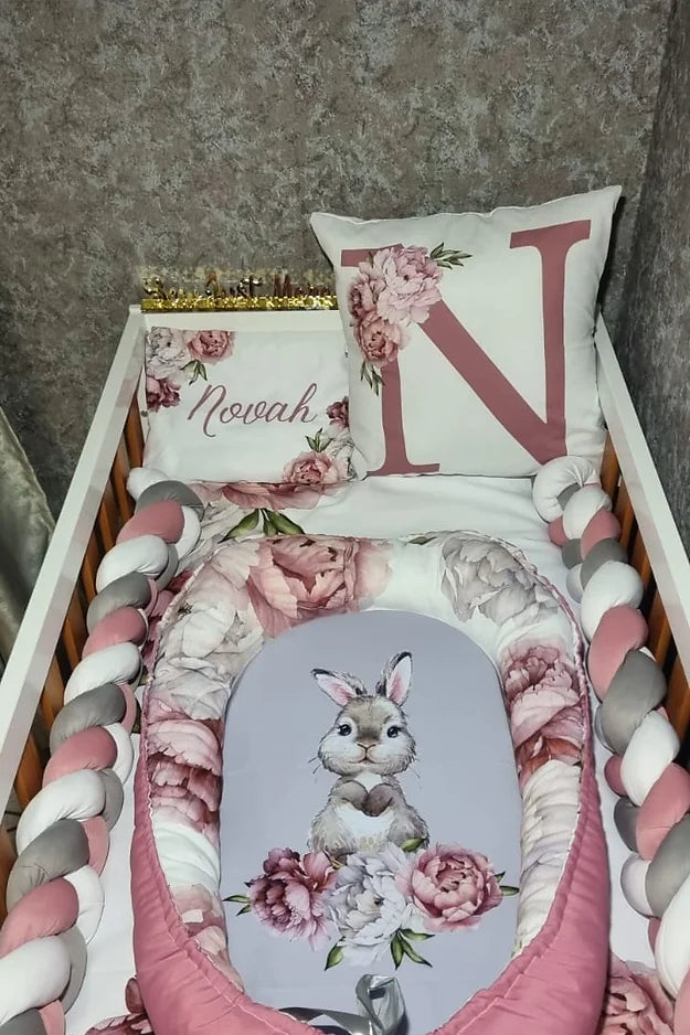 Peony Bunny Baby Nest - Sew Just More