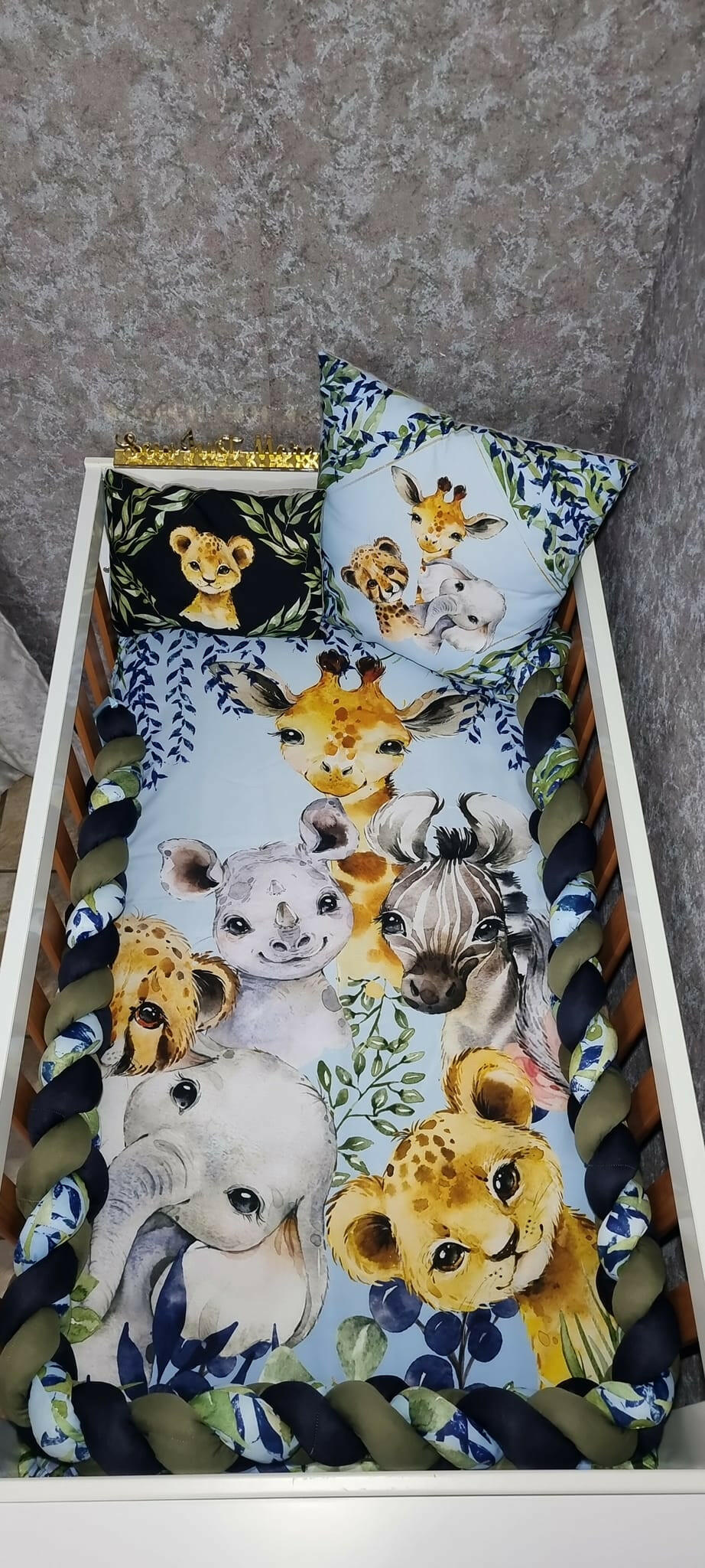 Baby Blue/Navy Safari - Sew Just More