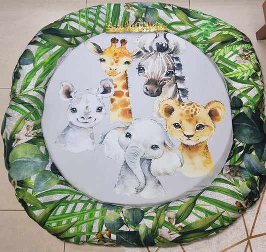 Grey Jungle Safari - Sew Just More