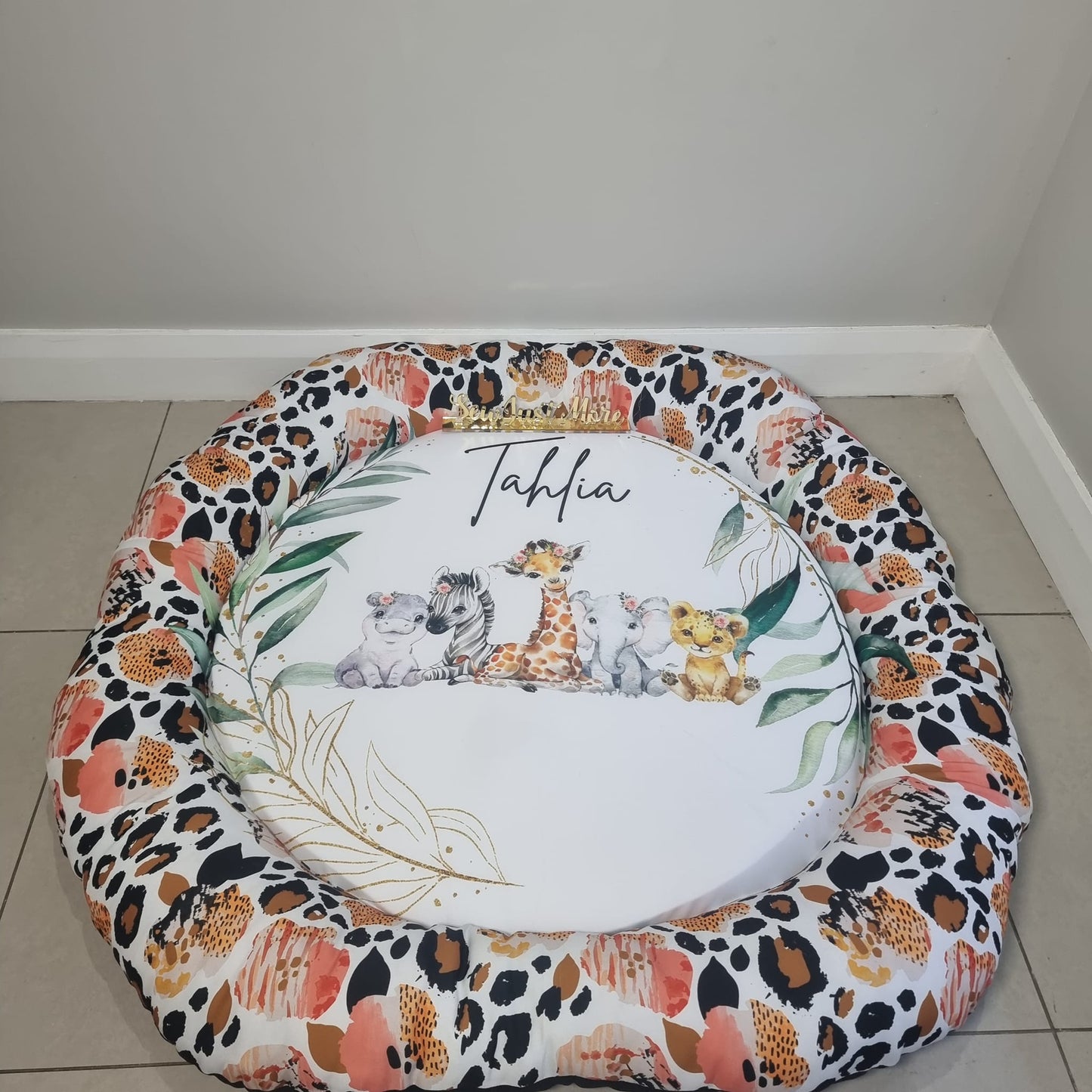 Floral Leopard Safari - Sew Just More