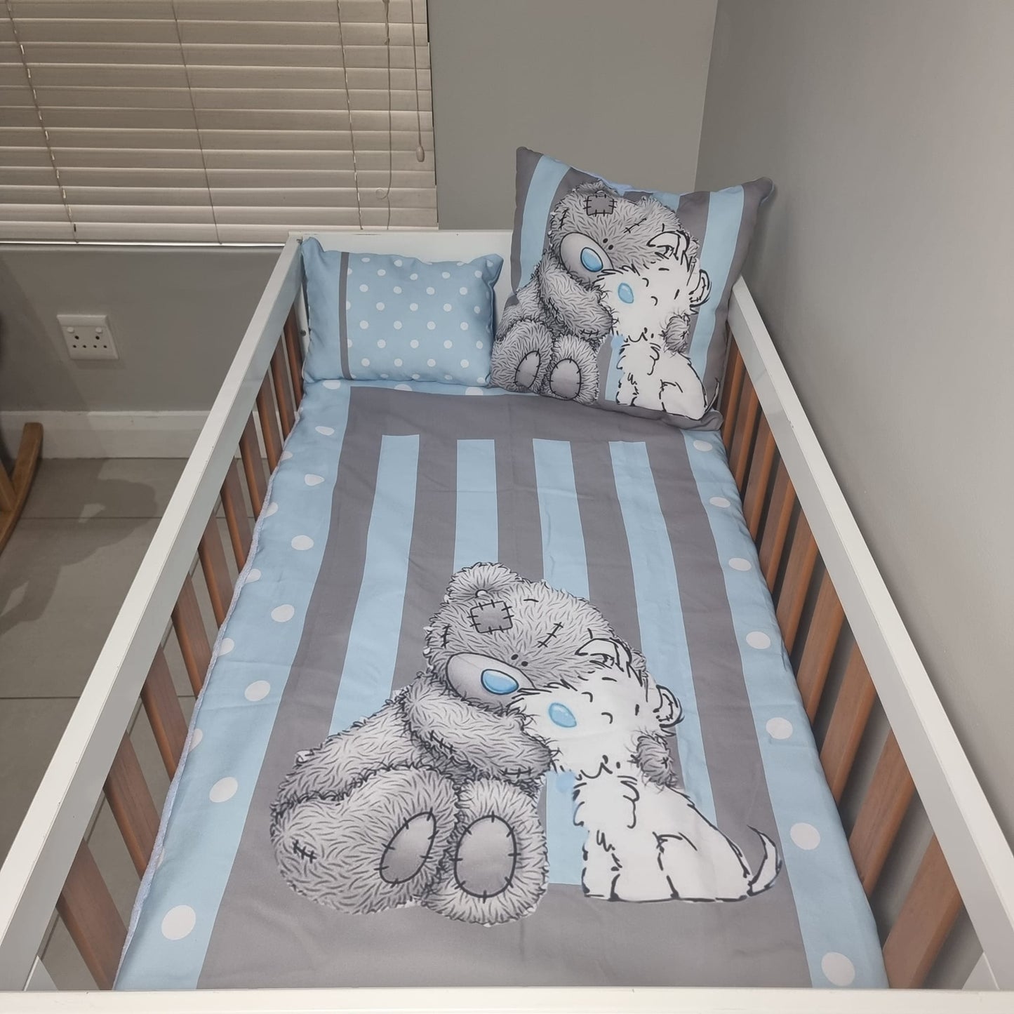 Baby Blue Tatty Teddy