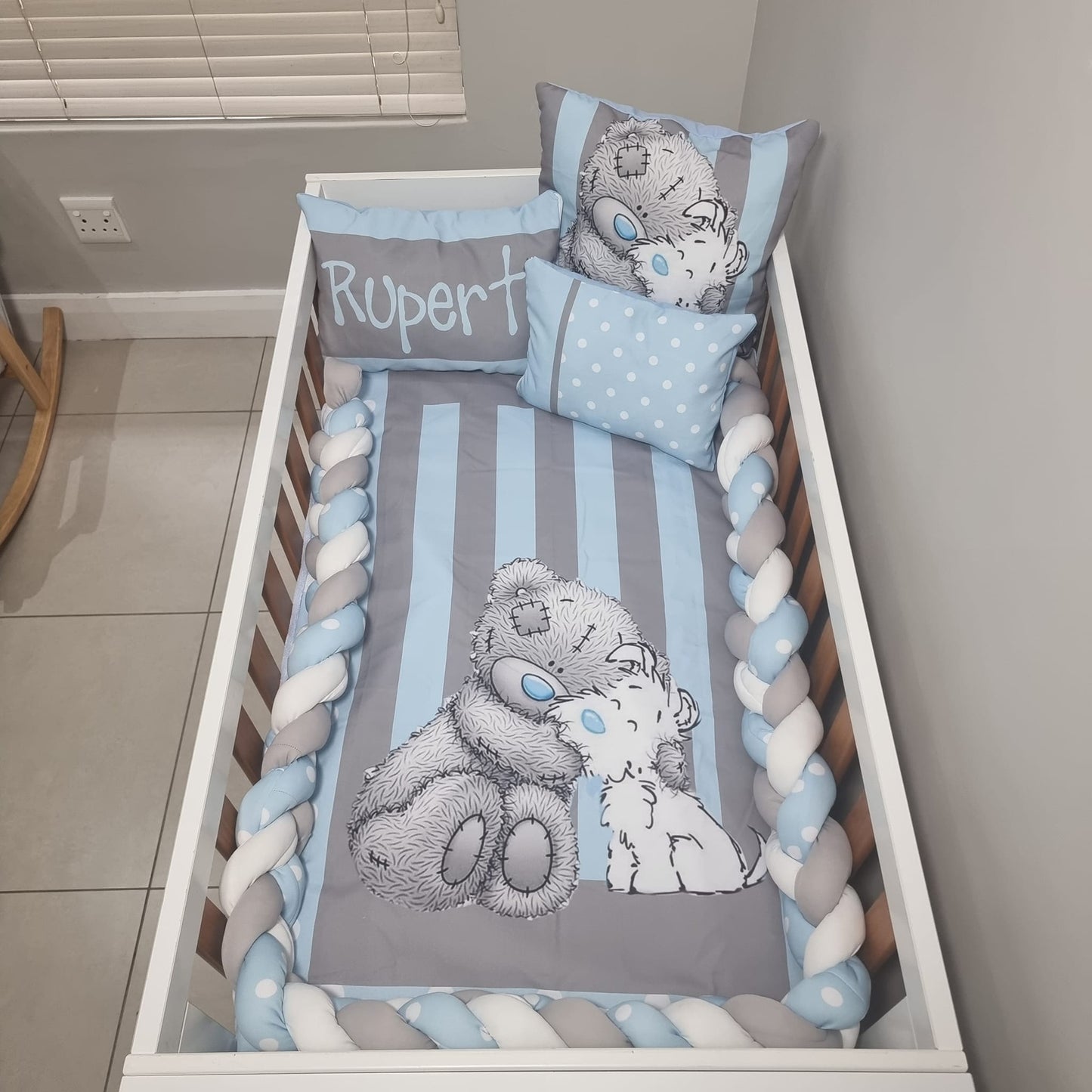 Baby Blue Tatty Teddy