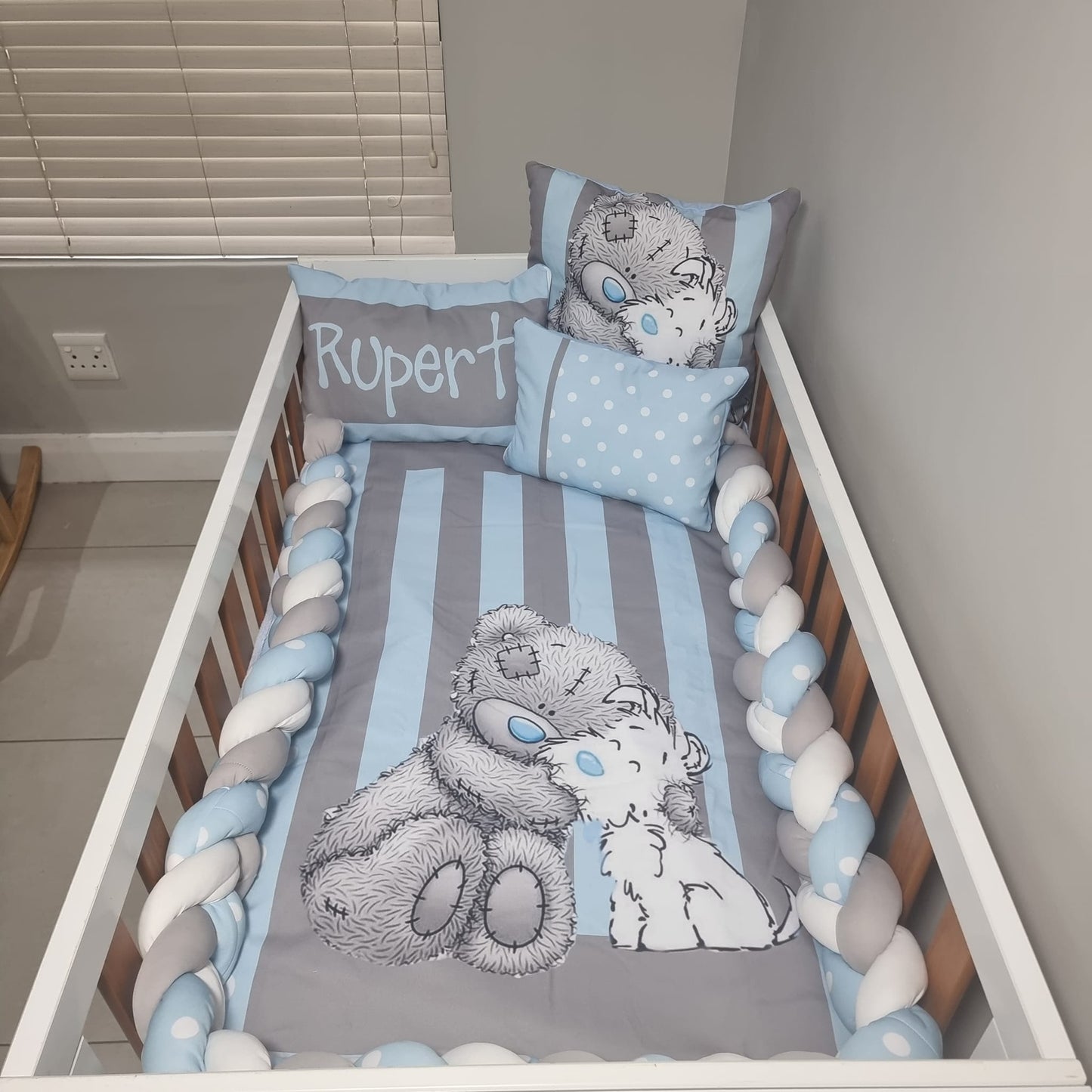 Baby Blue Tatty Teddy