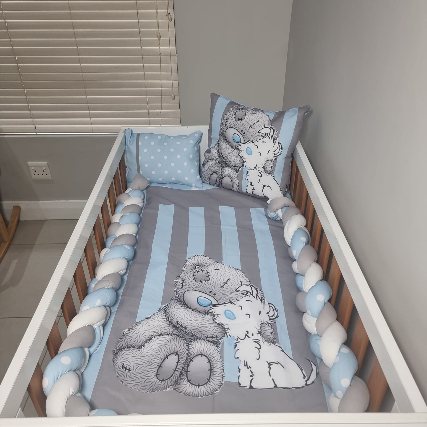 Baby Blue Tatty Teddy