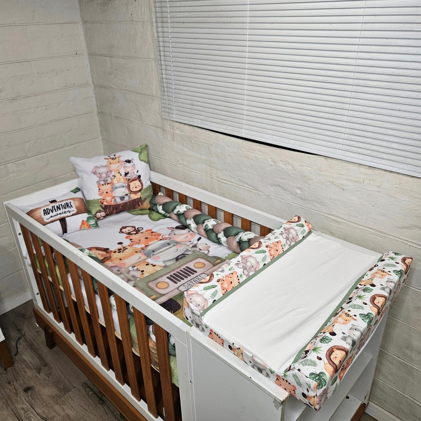 Adventure of a lifetime Safari  cot linen