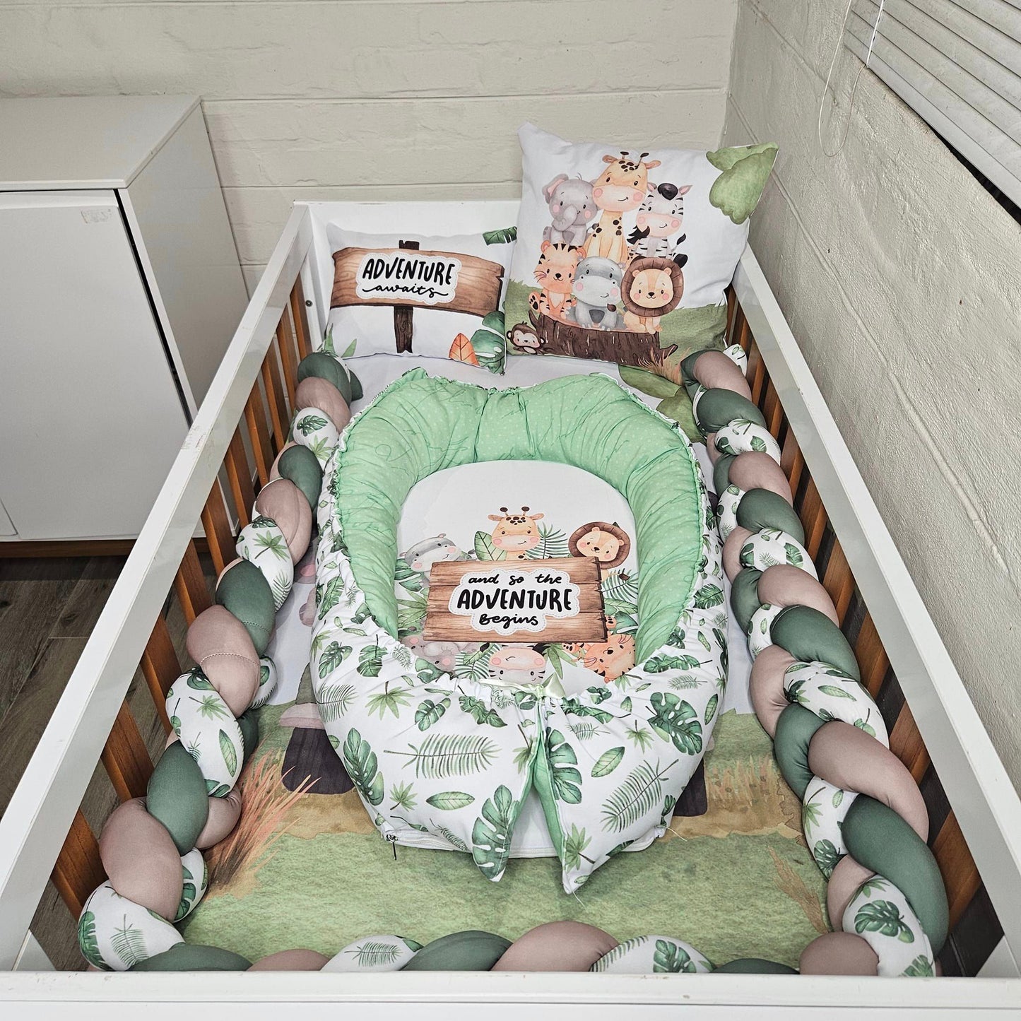 Adventure of a lifetime Safari  cot linen