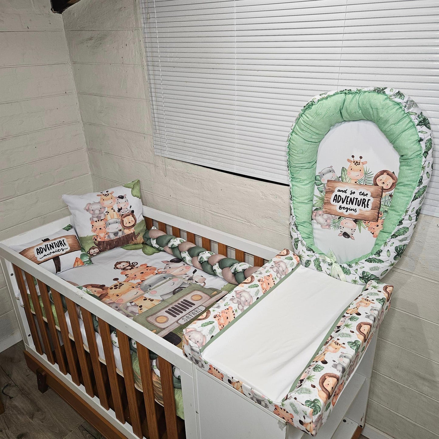 Adventure of a lifetime Safari  cot linen