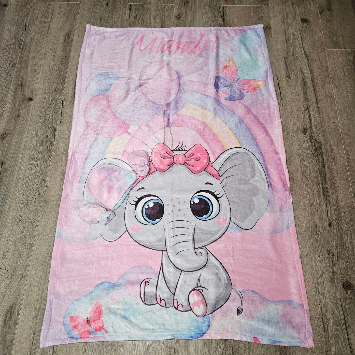 Magical Rainbow Cartoon Ellie cot linen