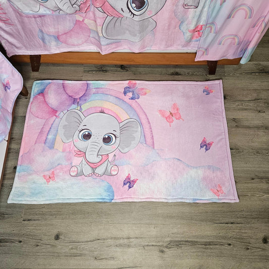 Magical Rainbow Cartoon Ellie carpet