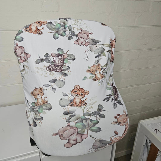 Sage Pennygum car seat cover