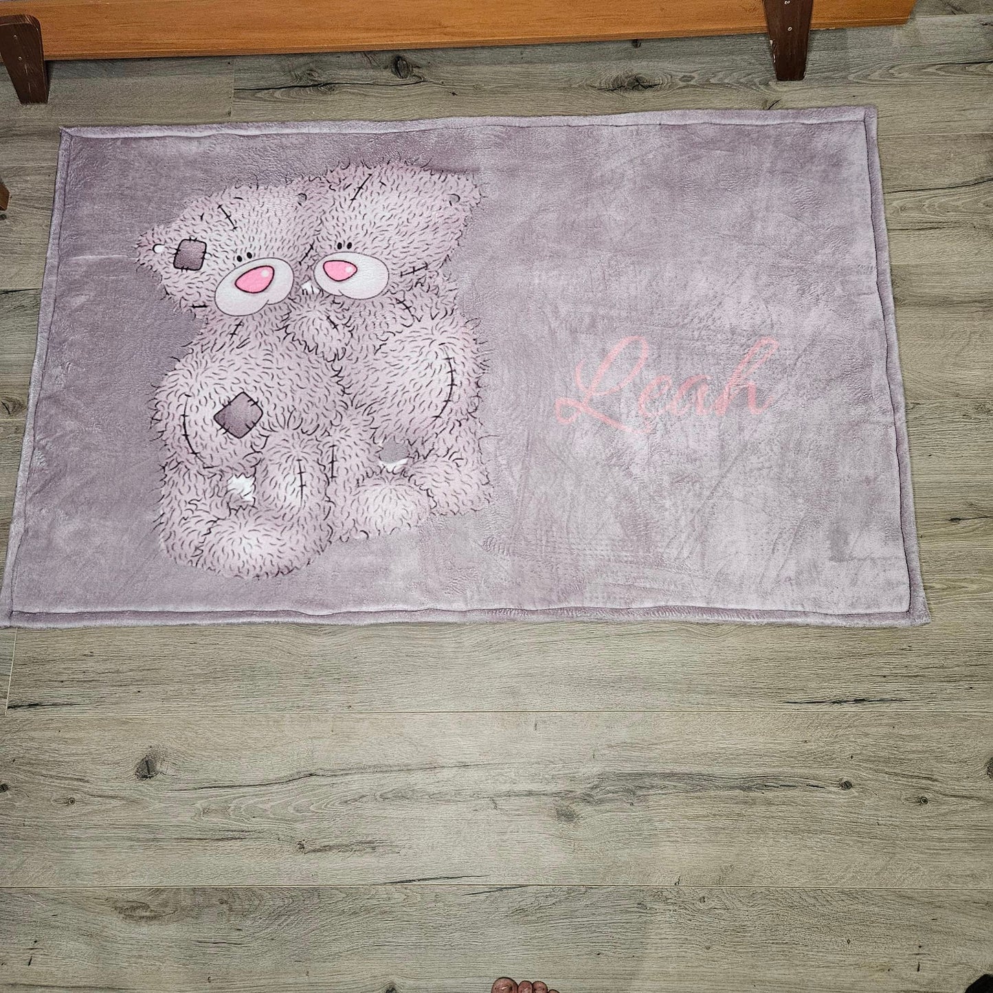 Pink Nose and Grey Tatty Teddy - Sew Just More