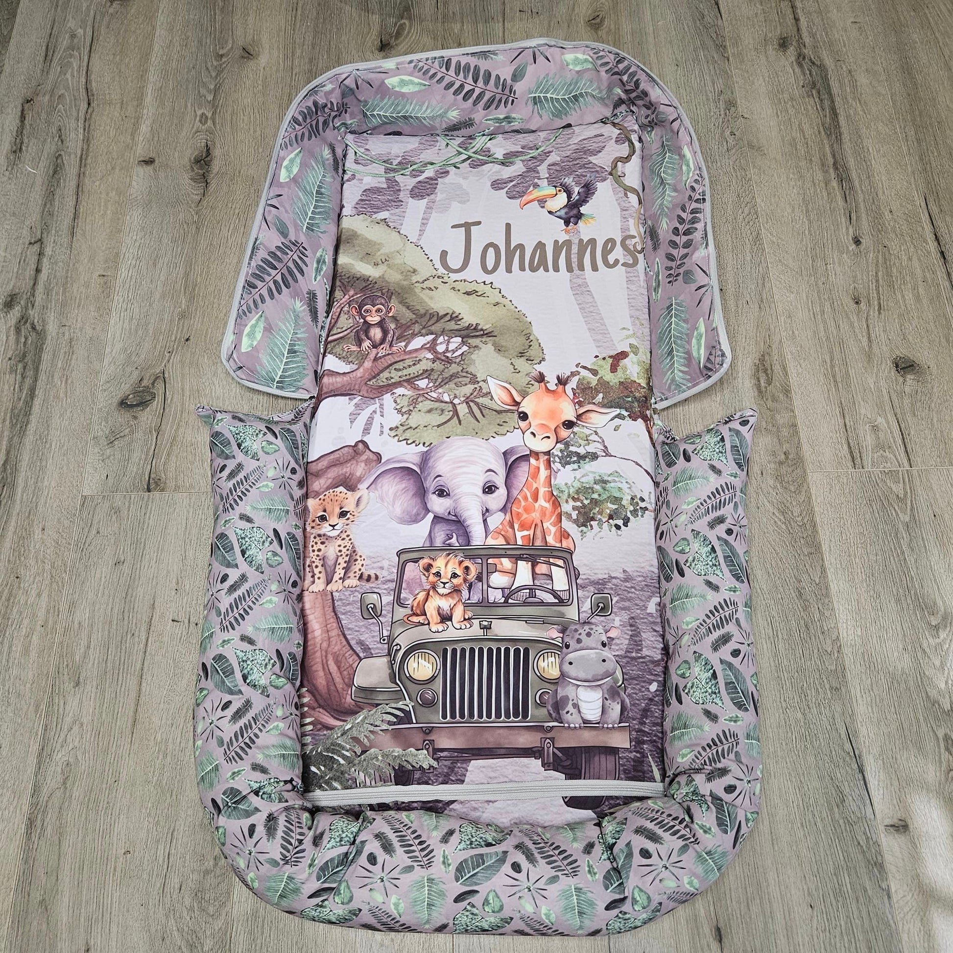 Grey Jungle Jeep Safari - Sew Just More