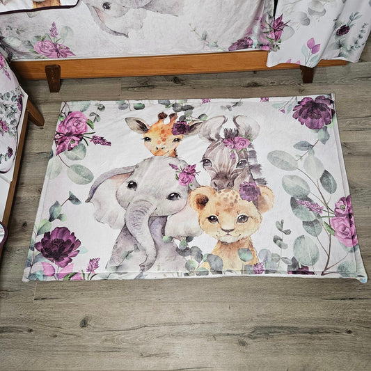 Purple Floral Safari - Sew Just More