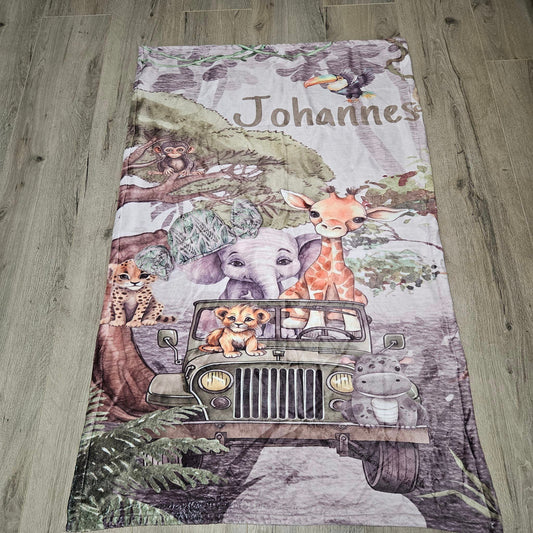 Grey Jungle Jeep Safari - Sew Just More