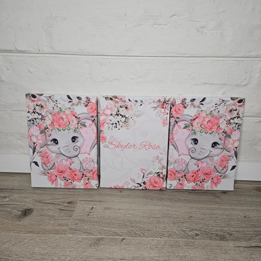 Sweet pink Floral Ellie - Sew Just More