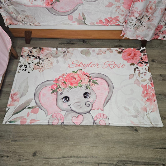 Sweet pink Floral Ellie - Sew Just More