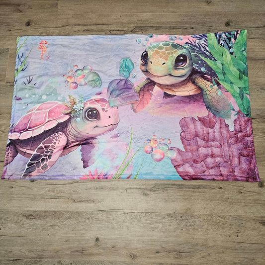 Pink Sea Turtle - Sew Just More