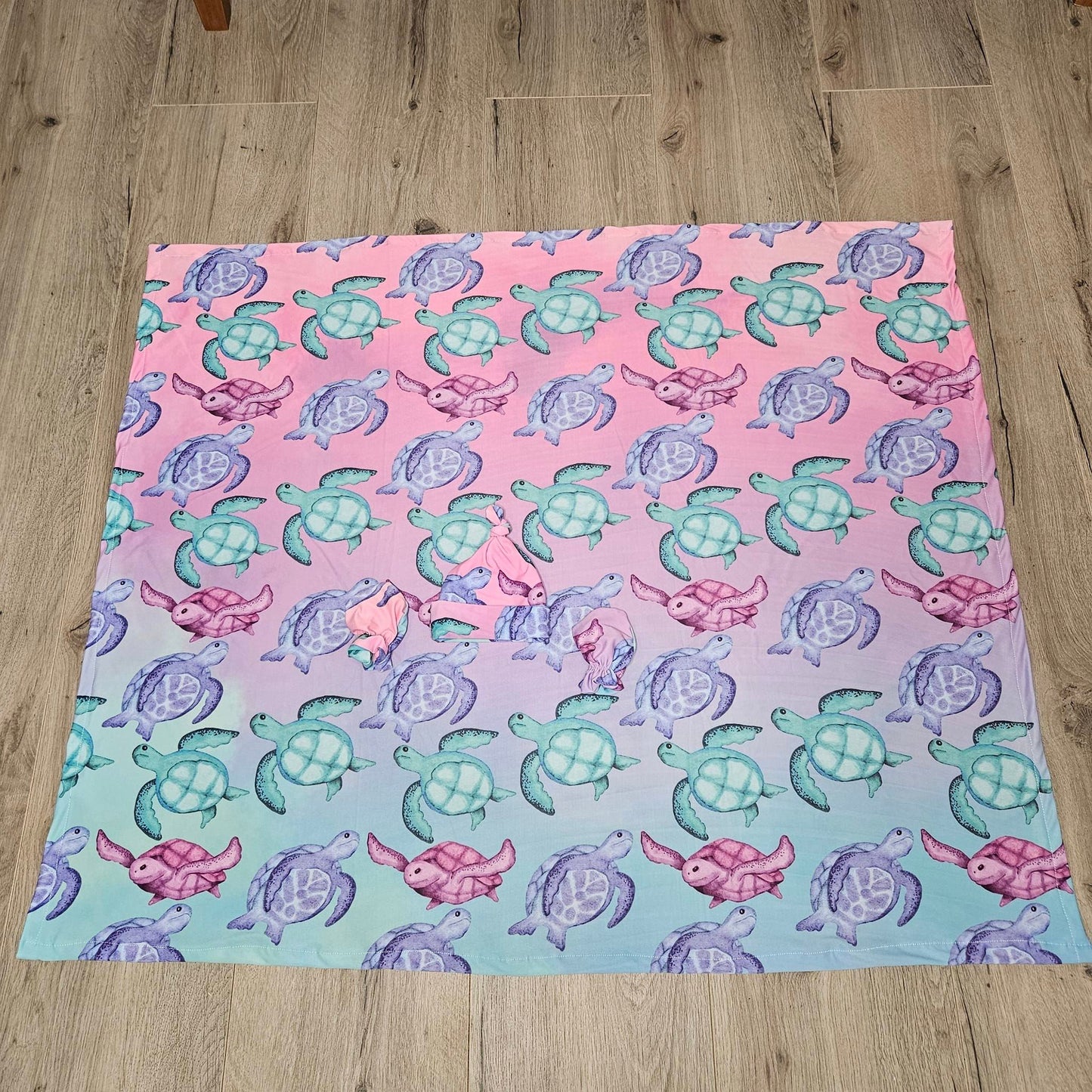 Pink Sea Turtle - Sew Just More