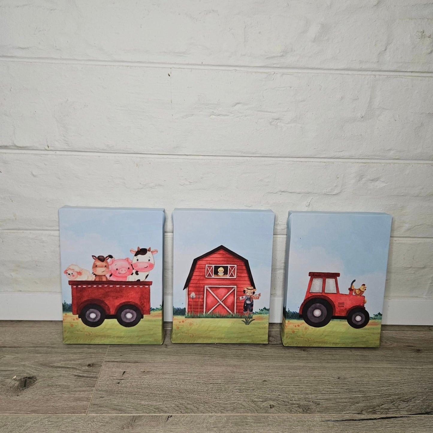 Picture Perfect Blue Farm Set - Sew Just More