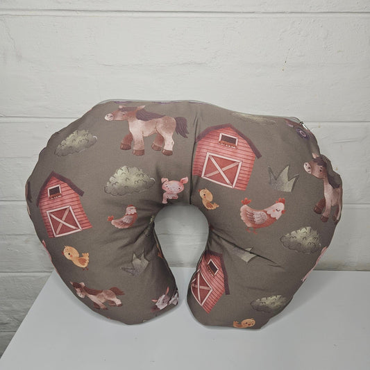 Olive Cartoon Farm nursing pillow