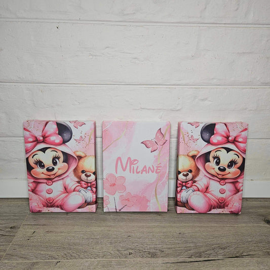 Magnificent Minnie Mouse Canvas set