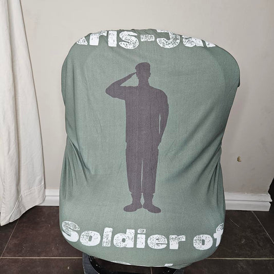 The Soldier  car seat cover