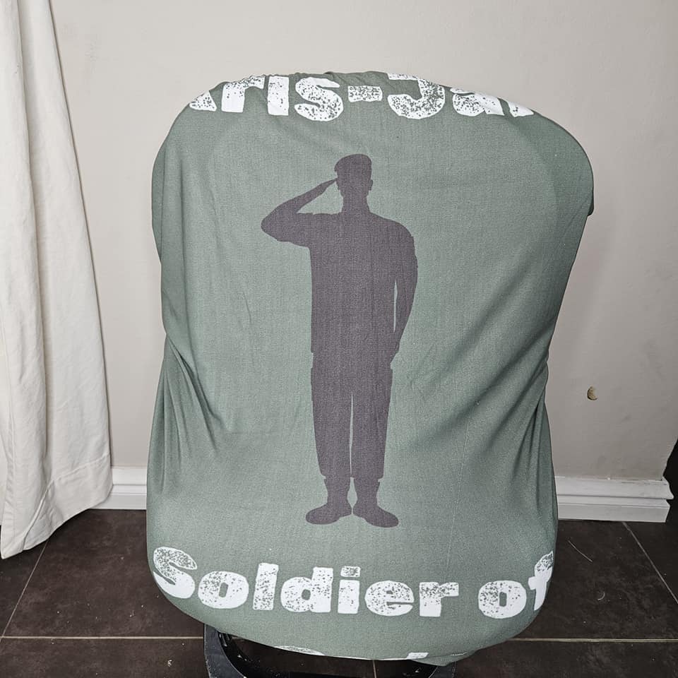 The Soldier  cot linen