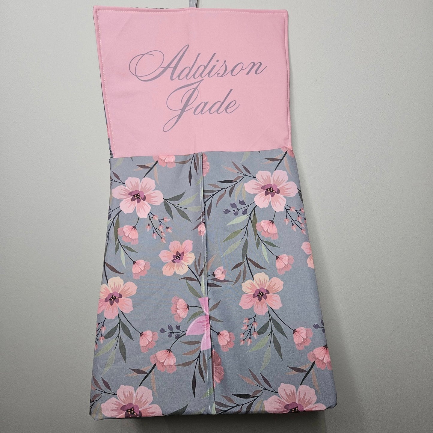 Sophisticated Soft Pink Floral 1 cot linen