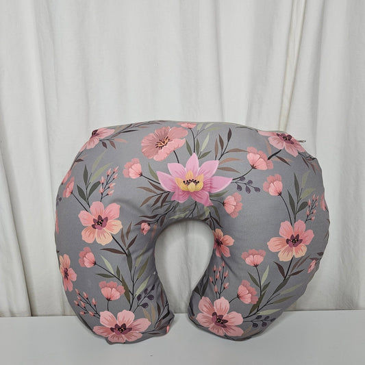 Sophisticated Soft Pink Floral nursing pillow