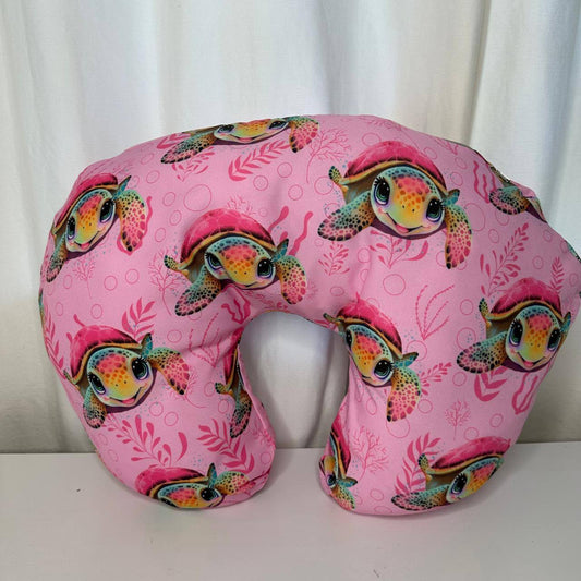 Turtle Paradise (Pink) nursing pillow