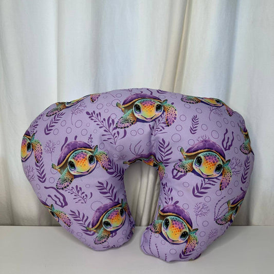 Turtle Paradise (Purple) nursing pillow