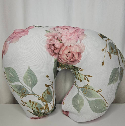 Peony Floral nursing pillow