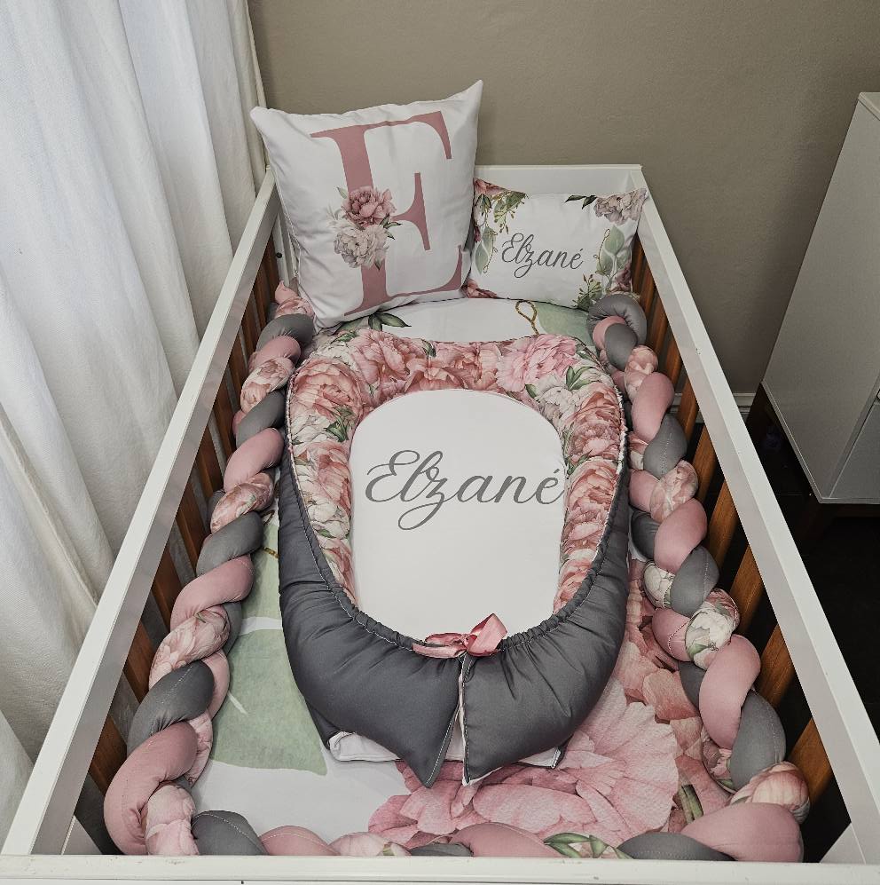 Peony Floral cot linen
