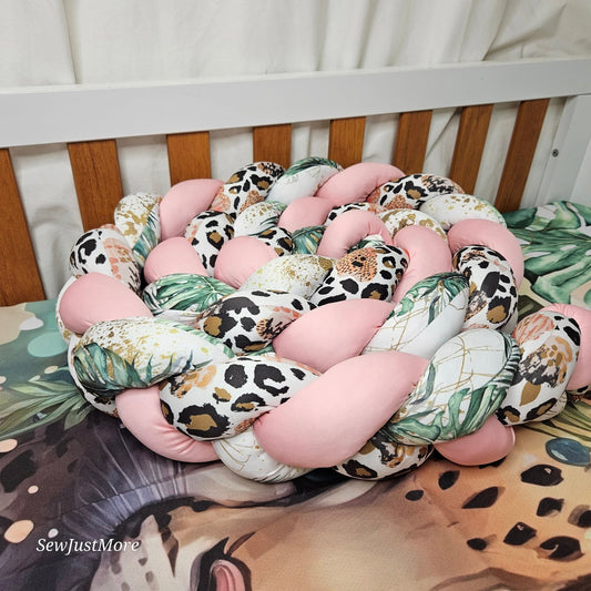 Tropical Leopard 🐆 Cot Linen