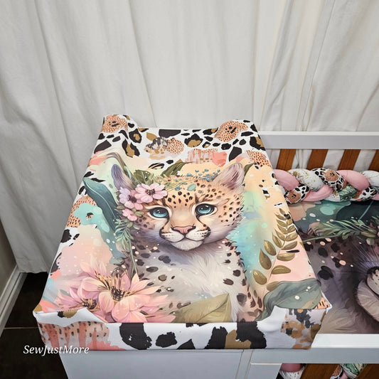 Tropical Leopard 🐆  Waterproof Changing mat