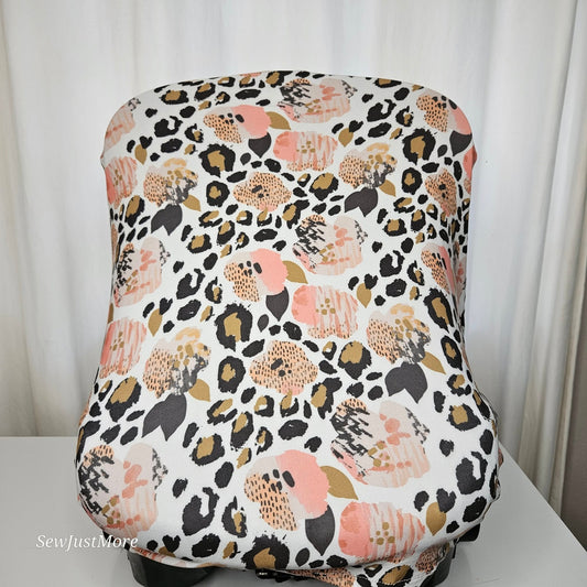 Tropical Leopard 🐆   car seat cover