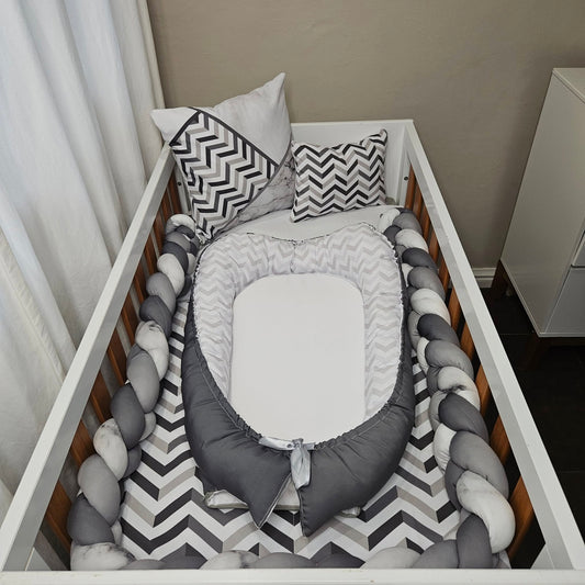Grey Marble  Baby nest