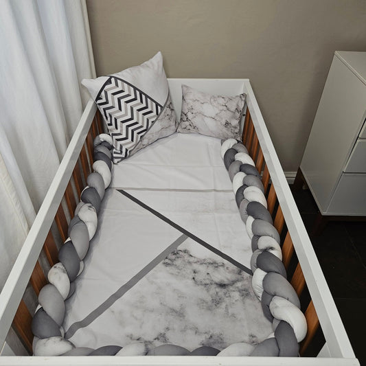 Grey Marble v1 cot linen