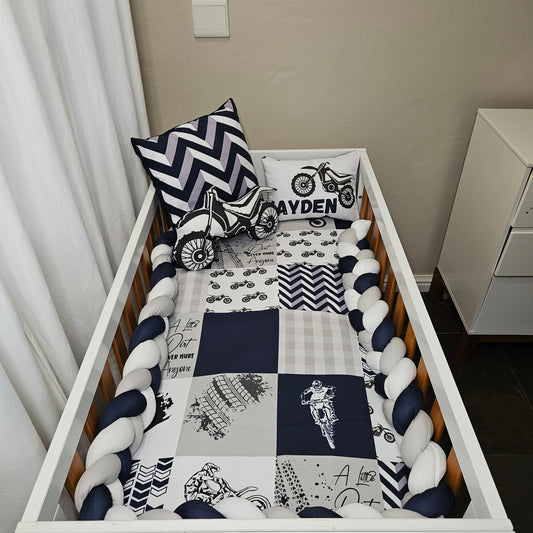 Deluxe Motocross V1 cot linen