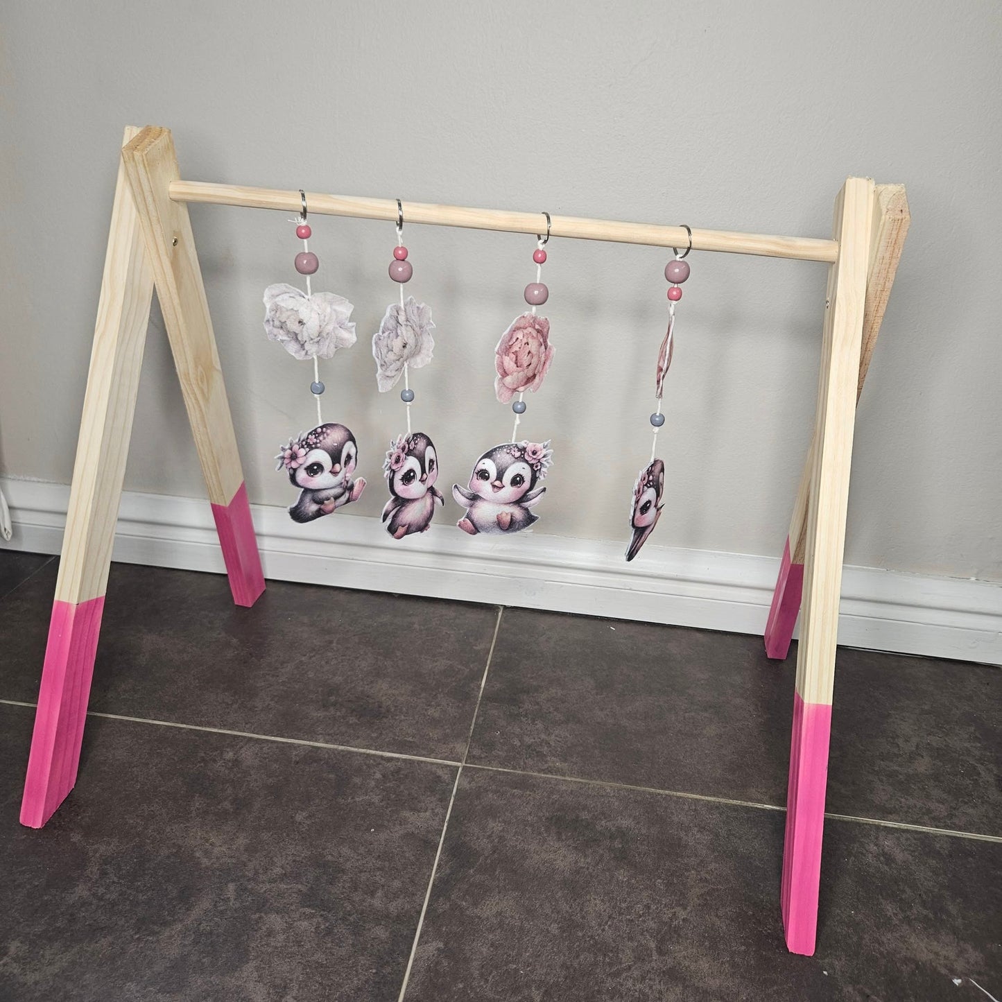 Peony Penguin Play gym