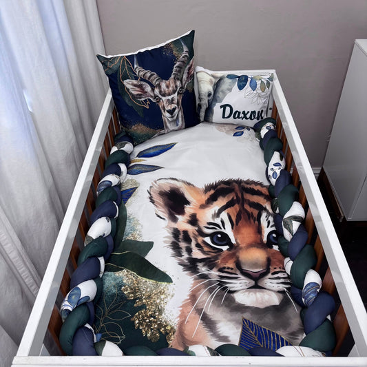 The Royal Safari Cot linen