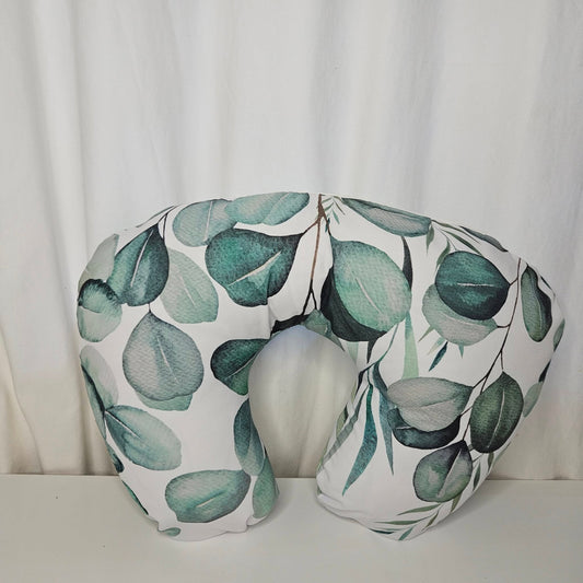 Sage Leafy Safari nursing pillow