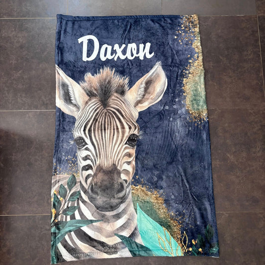 The Royal Safari Fleece Blanket