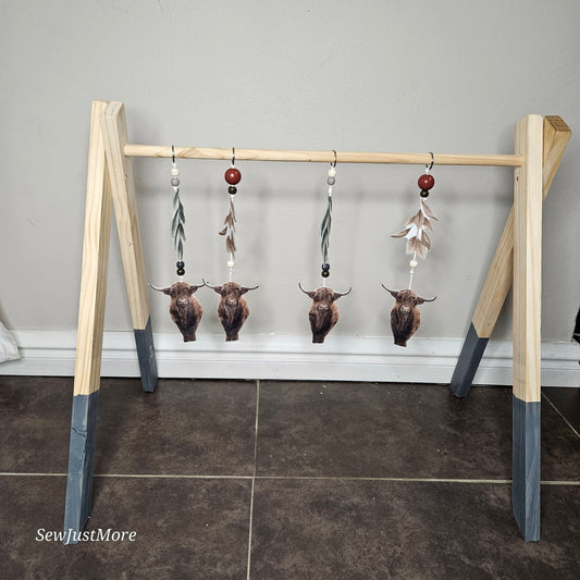 The Highland cow Play gym