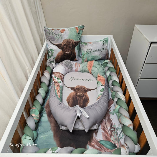 The Highland cow Baby nest