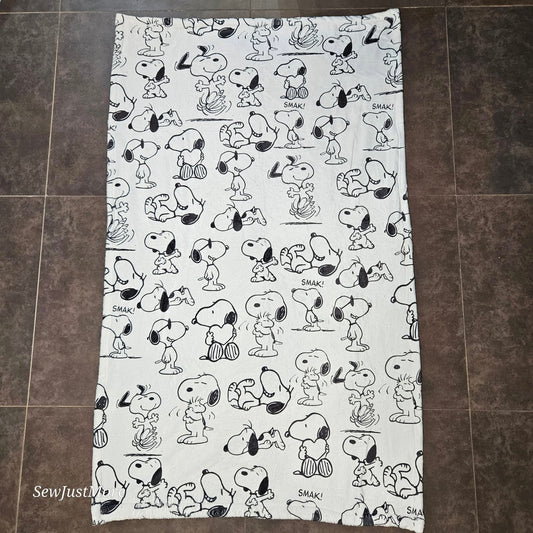 Snoopy! fleece Blacket