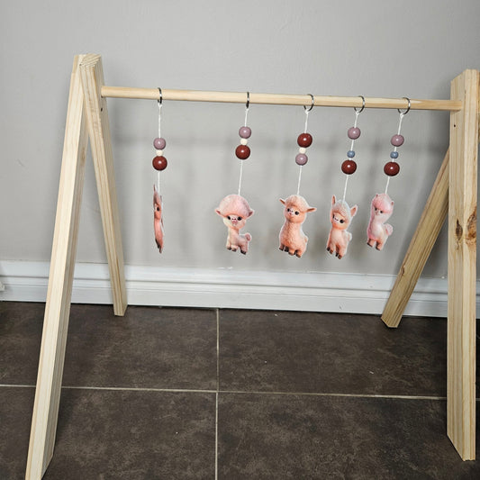 Funky Boho Llama Play gym