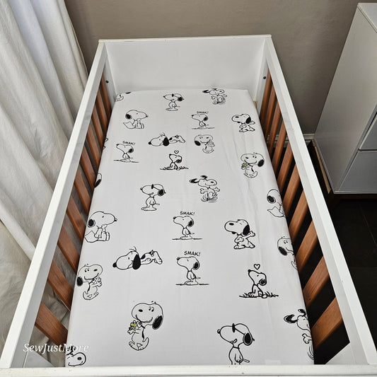 Snoopy! i Fitted Sheet